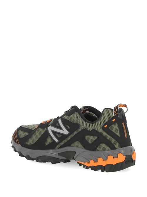 Sneakers verde scuro/nero/arancio mandarino New Balance | ML610TAPDARK OLIVINE